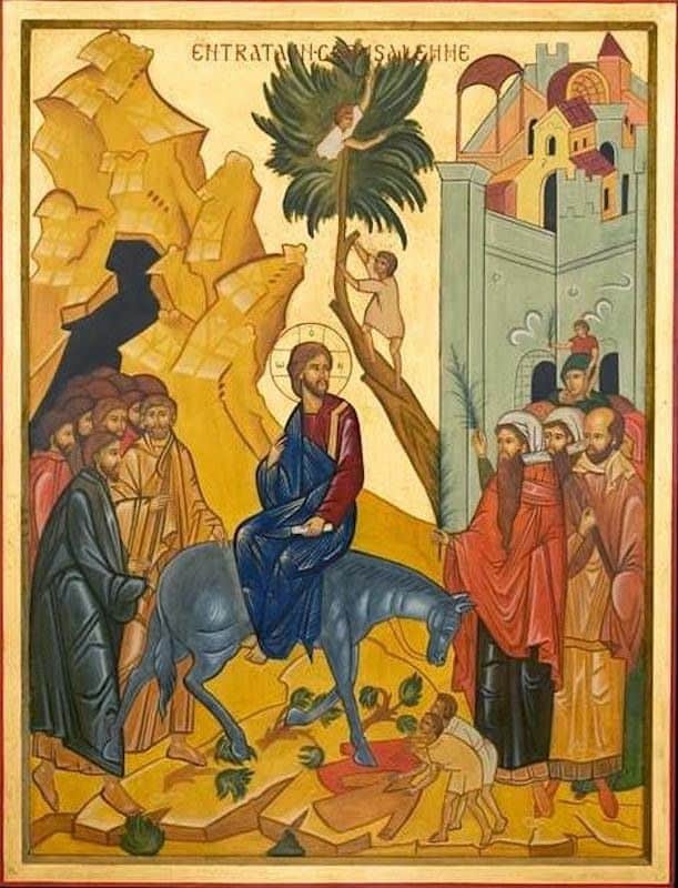 VI niedziela wielkiego postu – palmowa 29 III